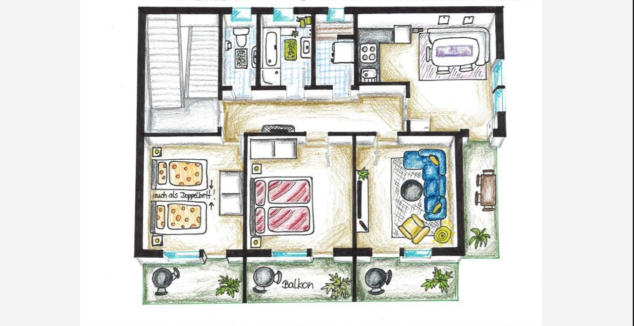 Angerpartments-Sonnige Grosse Wohnung Mit Balkon Und Kostenlosen Parkplatz Döbriach Exteriér fotografie